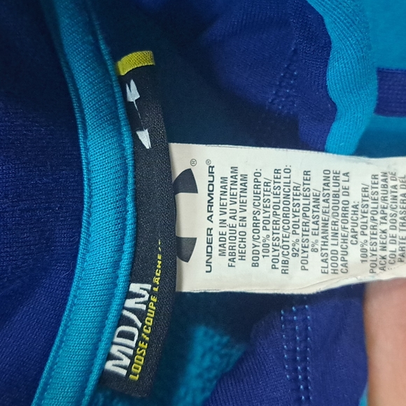 Under Armour drawstring fleece lined hoodie - Med - Picture 2 of 5